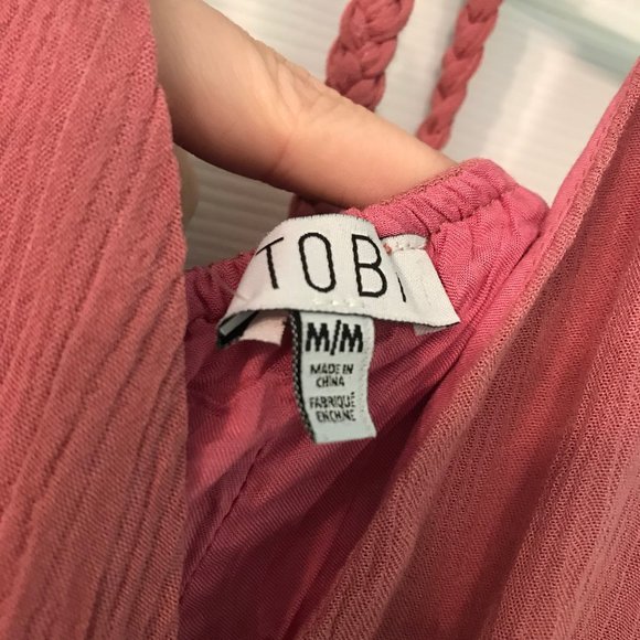 Tobi Halter Tie Romper - Picture 8 of 8